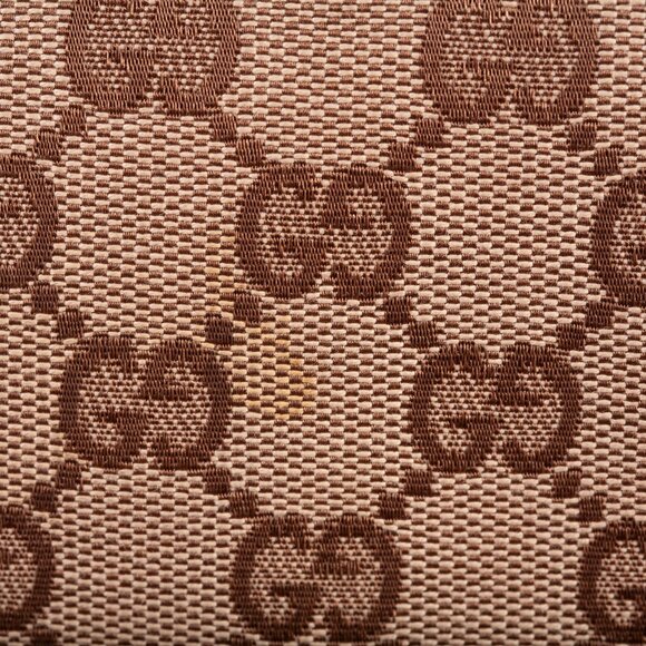 Authentic Gucci Monogram Bamboo Bullet Bag Dark Brown - Picture 14 of 16